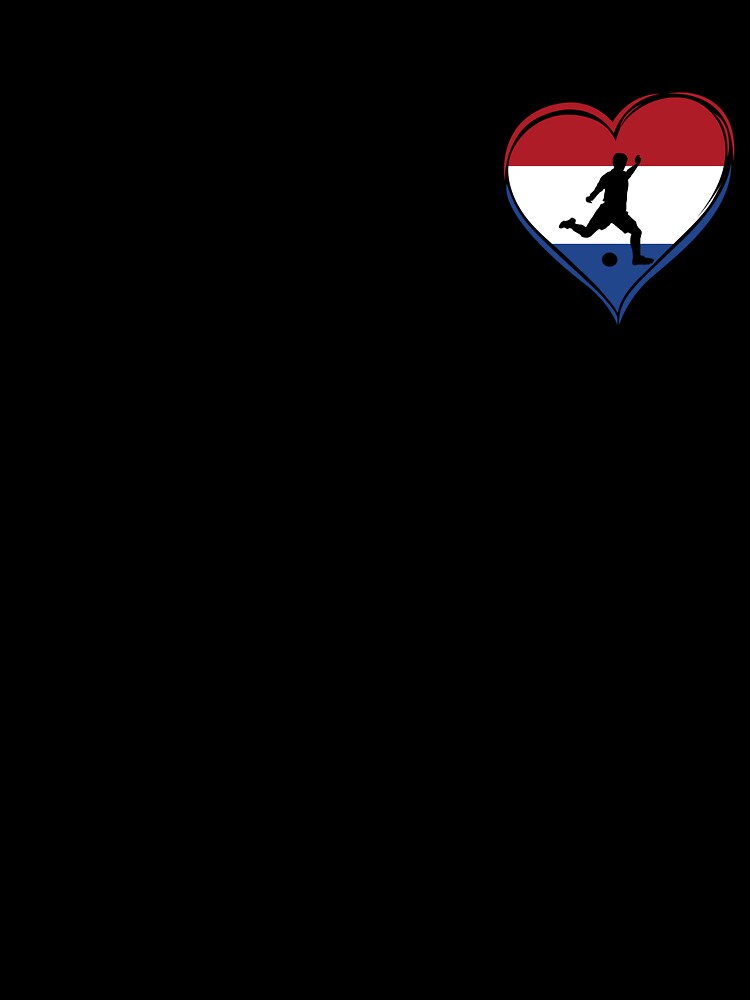 Netherlands Football Championship Europe Love Heart by ShirtWardrobe