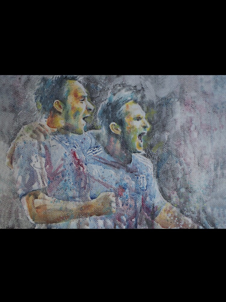 Frank Lampard & John Terry - Celebration of a Goal by artsNportraits