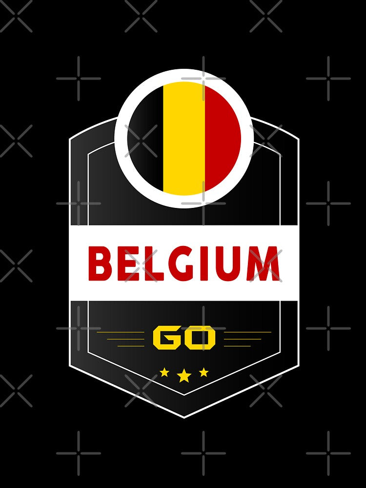 BELGIUM FLAG SHIELD by MarkMotta