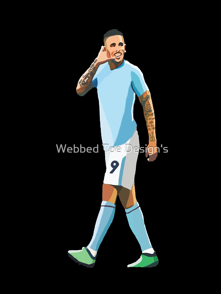 Gabriel Jesus by Webbed Toe Design's
