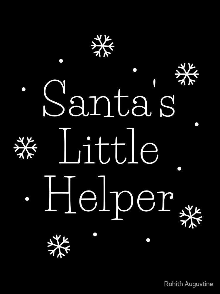 Santa's Little Helper - Festive Apparel and Accessories by Rohith Augustine