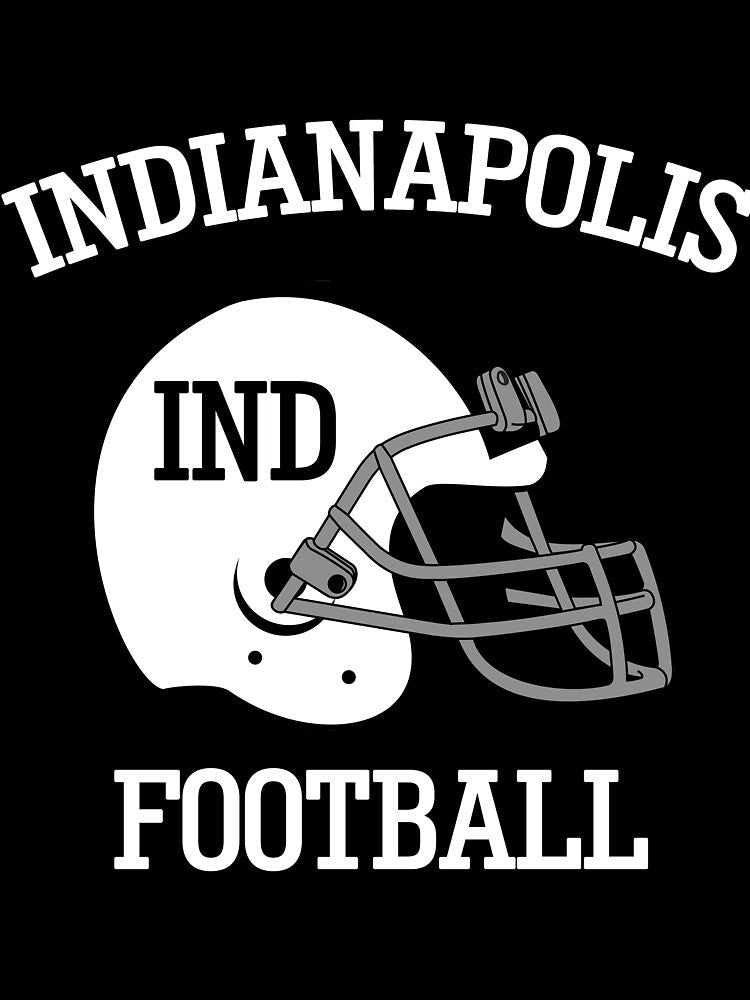 Indianapolis Football T-Shirt for Men and Women by AllStarMerch