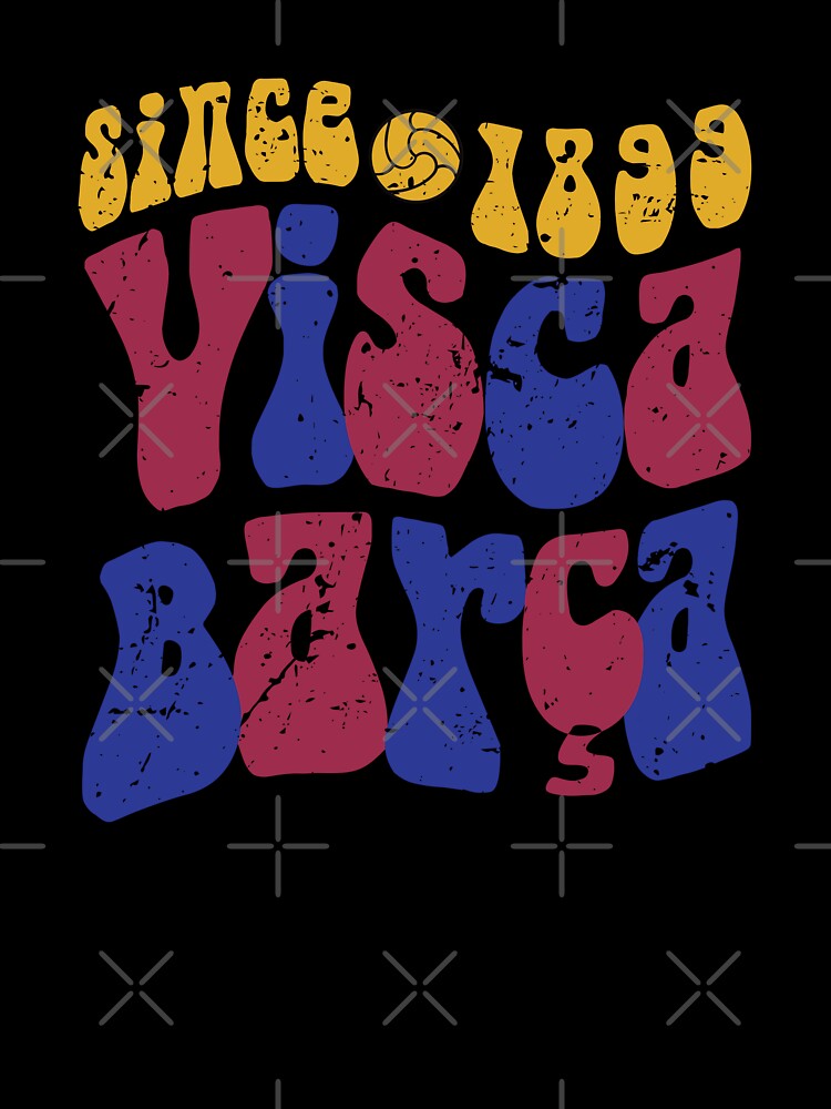 Groovy Retro Barcelona T-shirt | Visca Barça | Gift for Barcelona fans | Soccer football dad hat | barcelona vintage | Gift for Culé by Squadra Canvas