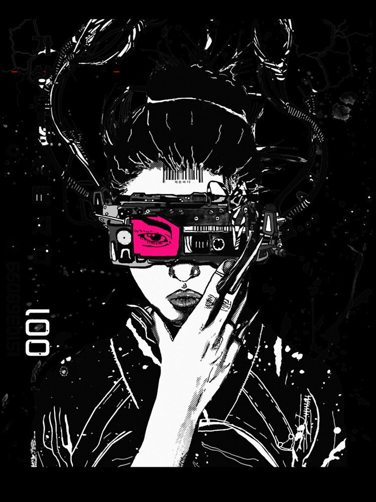 Cyberpunk Vaporwave Modern Urban anime manga by Dog Mom ★★★★★