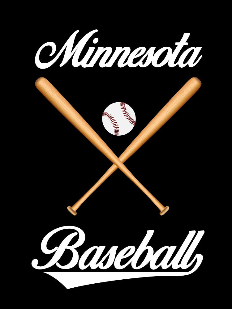 Minnesota Baseball T-Shirt for Men and Women by AllStarMerch