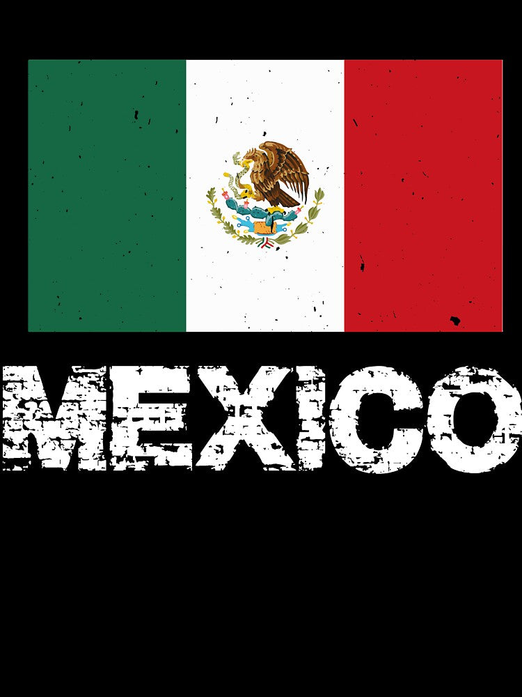 Mexico Flag T-Shirt for Men and Women by AllStarMerch