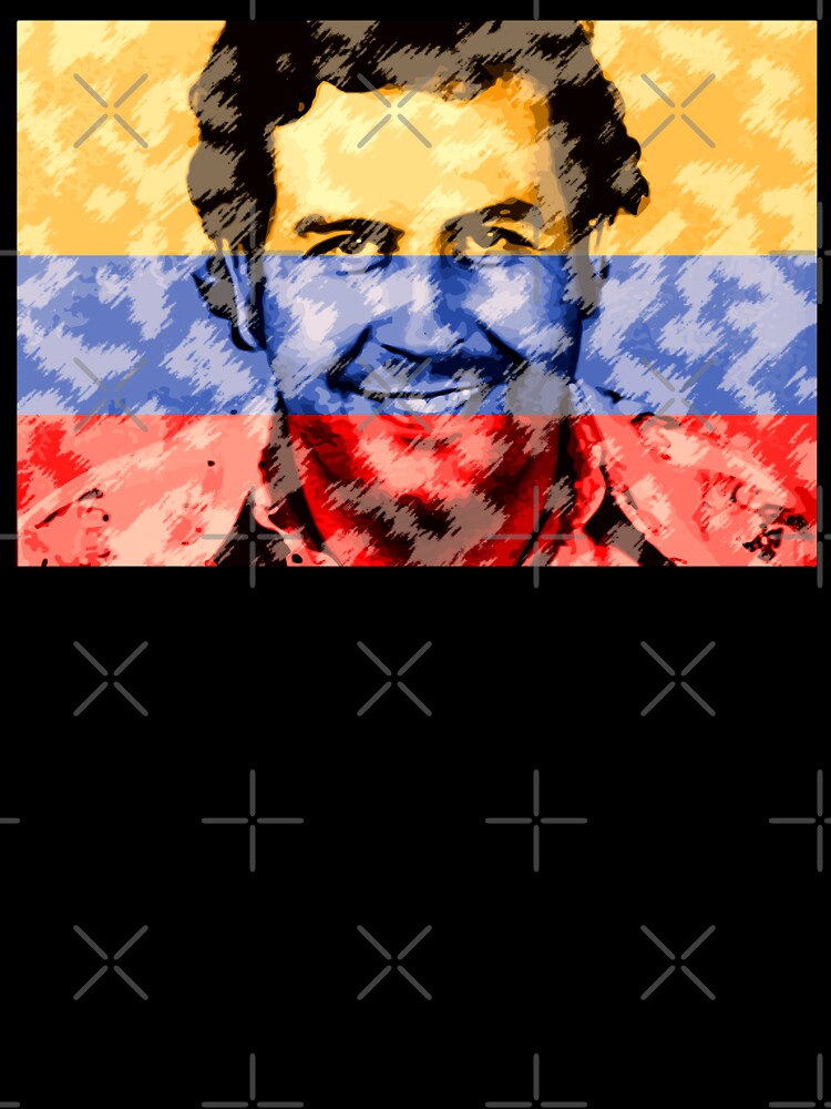 Pablo Escobar Colombia 2018 World Cup fan artwork by emphatic