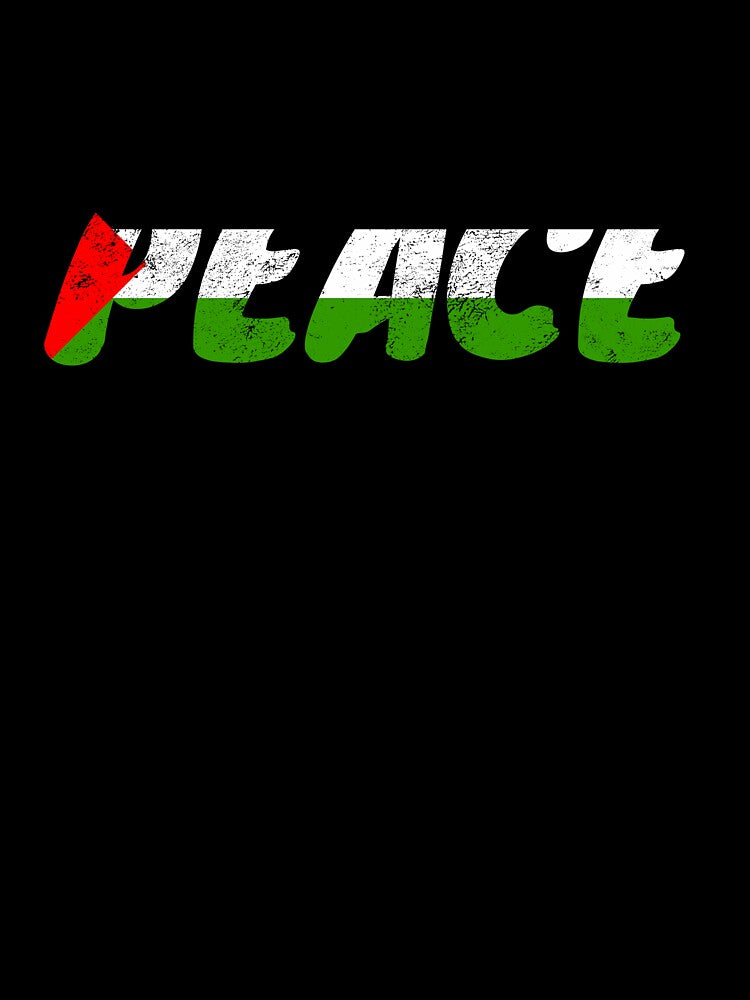 Palestine Flag Peace tshirt distressed vintage by farhanhafeez