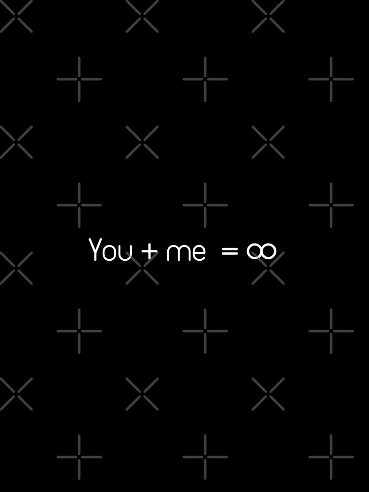 iSalem You + me = ∞ lover linked  logo funny Gift, T-shirt, Tee by iSalem