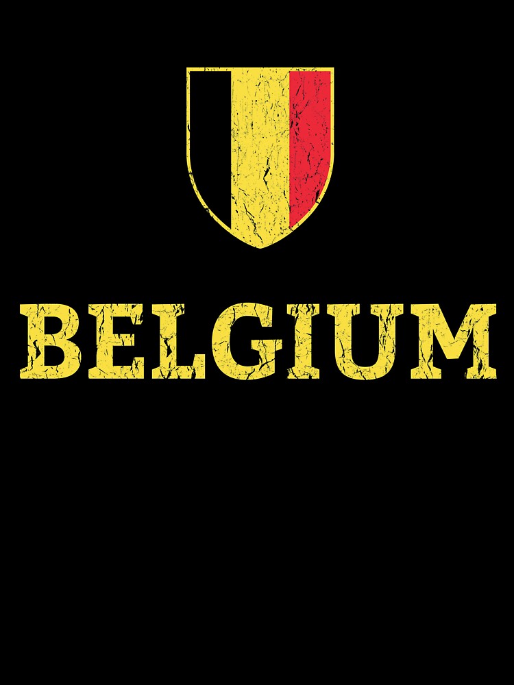 Vintage Belgium Soccer Belgian Football by vladocar