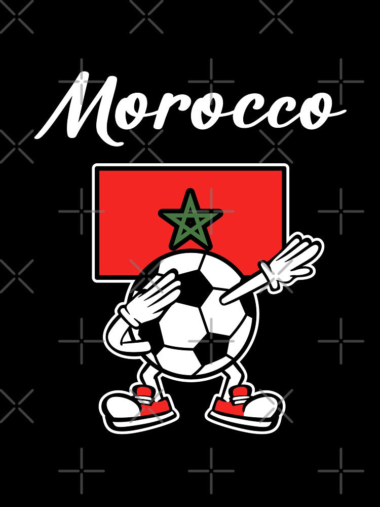 MOROCCO - Dabbing Football Soccer Ball - MOROCCO by Darling DeDe