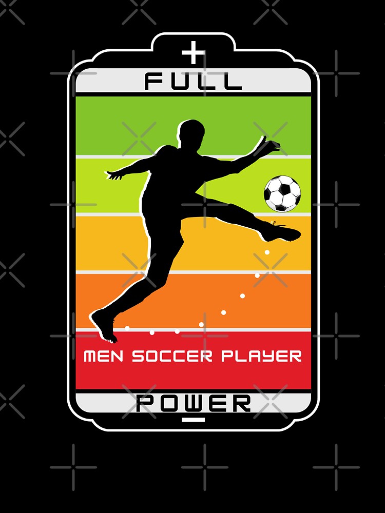 The men soccer player in full power by umfhn