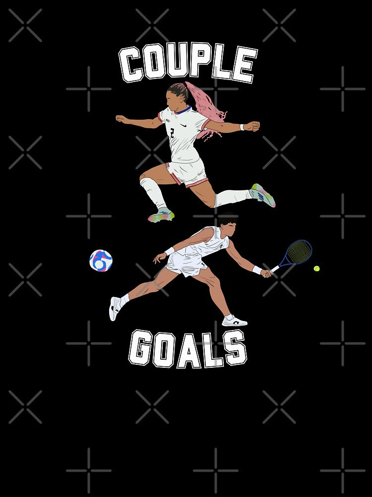 Trinity Rodman Ben Shelton Couple Goals Soccer Tennis Wimbledon Minimalist by Hevding