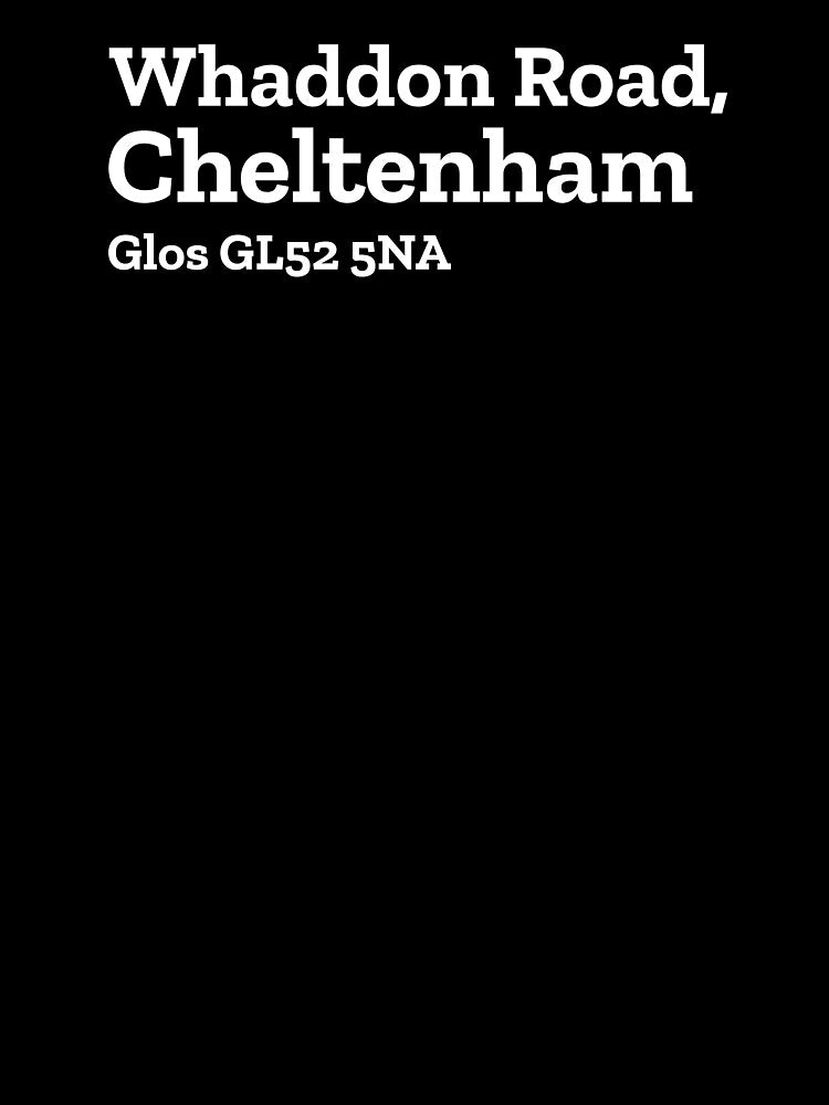 Cheltenham Stadium Address by The Chuck Wagon