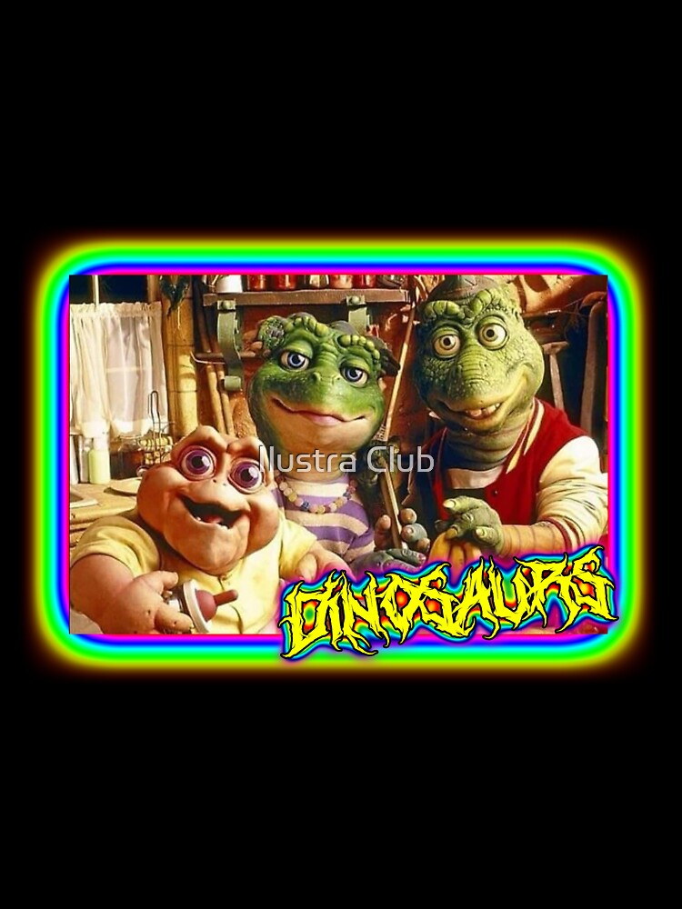 dinosaurs family 90s by Ilustra Club