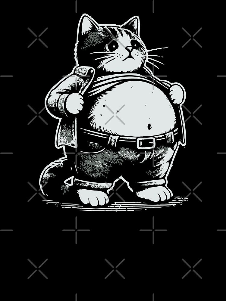 Big Mood - Chonky Cat by Scaryzz