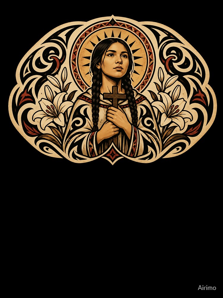 St. Kateri Tekakwitha — Lily of the Mohawks by Airimo
