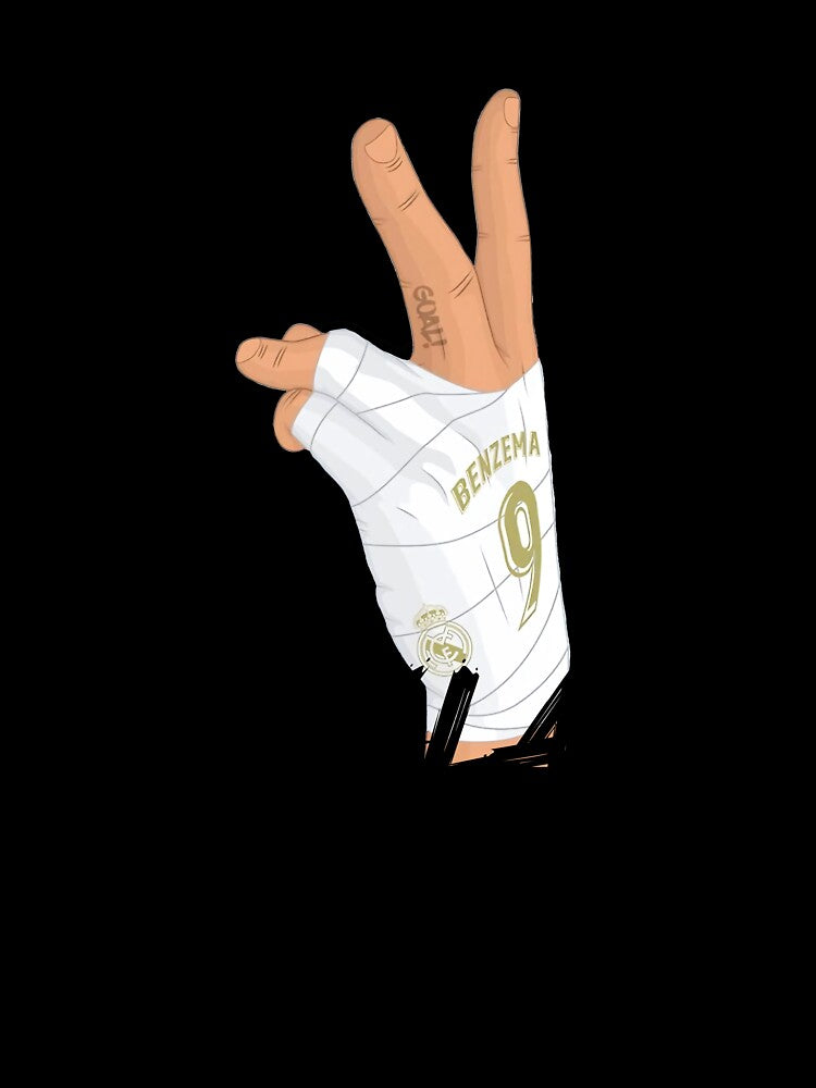 Hala Madrid No 9, Los BLancos by NdwikTopDesign