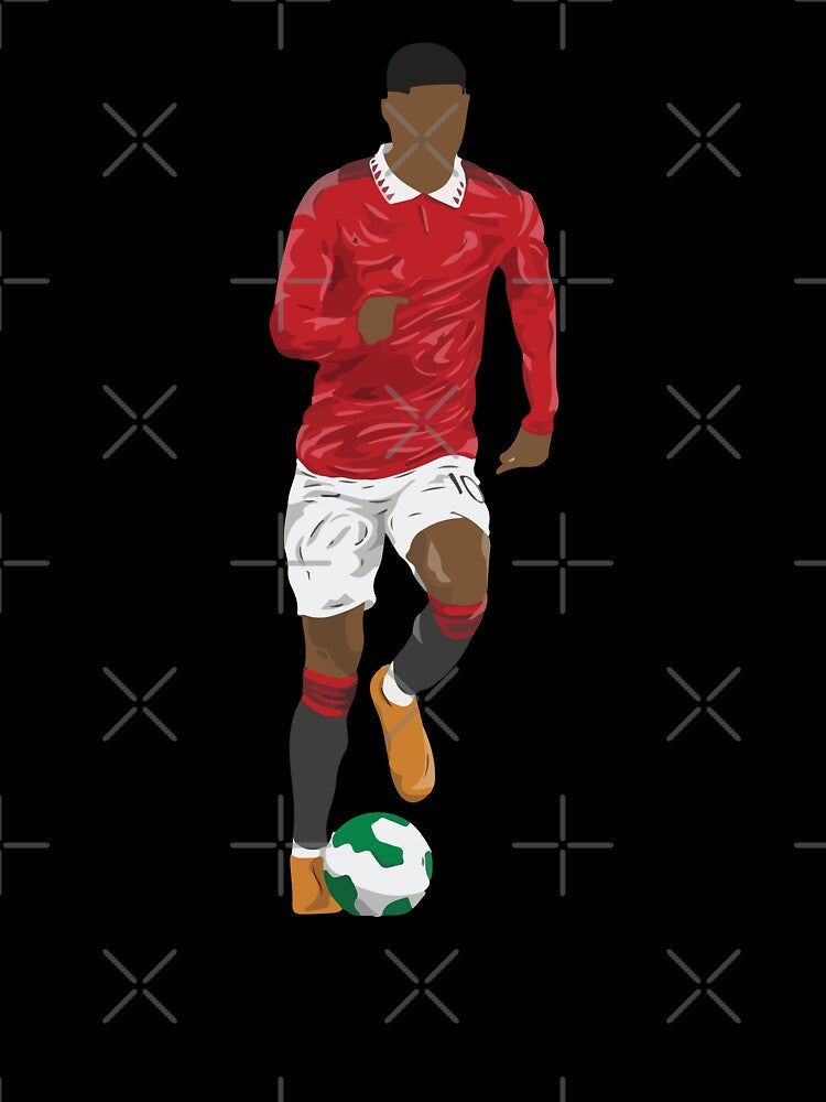 Rashford Man Utd Illustration by Lara Samuel