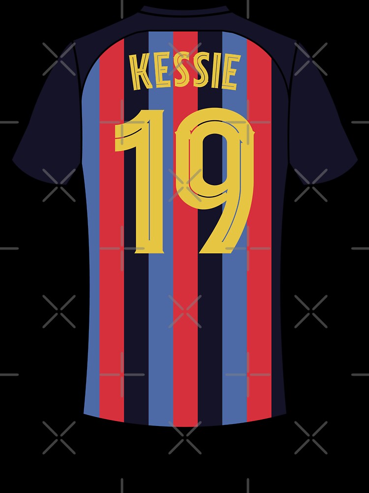 Franck Kessie Barcelona football jersey number 19 by Justtrendytees
