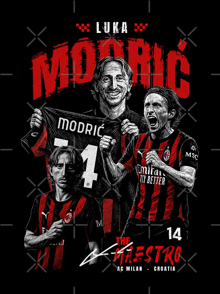 Luka Modrić – The Maestro | AC Milan Dark Art Edition by RB1899