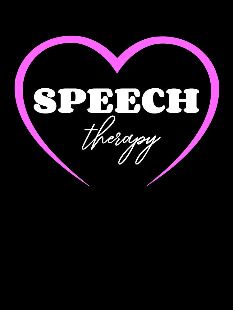 Speech Therapy Long Sleeve Shirt Gift For Women With Hearts by pourvasecandi