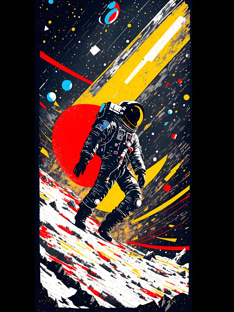 A Masterpiece of Astral Abandonment Retro T-Shirt by ROYALBIRDS