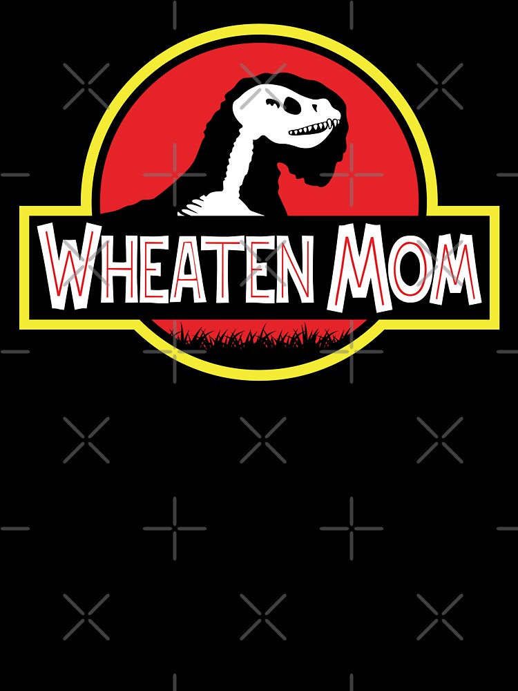 (For Dark Background) Jurassic Soft Coated Wheaten Terrier Mom by More Cute Dogs