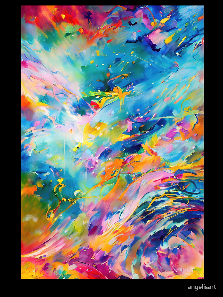 Modern abstract Art No4 by angelisart