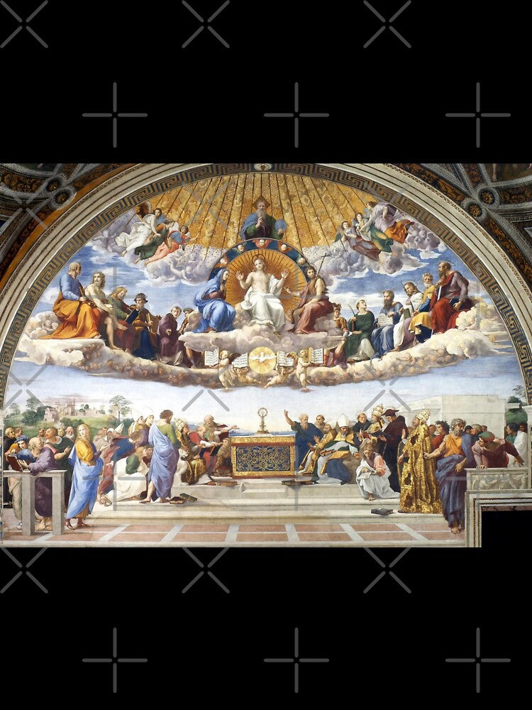 Raphael's Disputation of the Holy Sacrament (ca. 1509–1510) by krh327