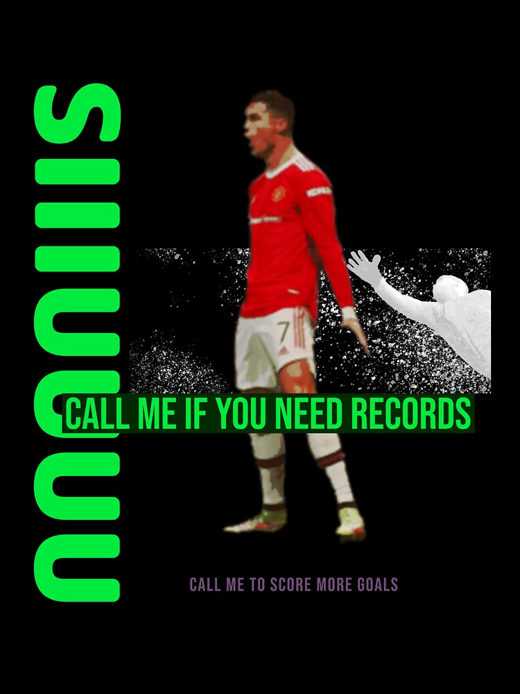 Siuuu, call me if you need records by Kgomotso Makgoka