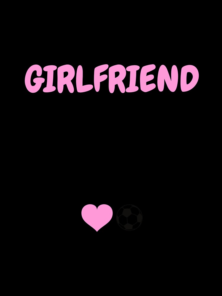I Love My Girlfriend More Than Football Funny Gift - Sarcastic Boyfriend Quote Art` by JLMWorks