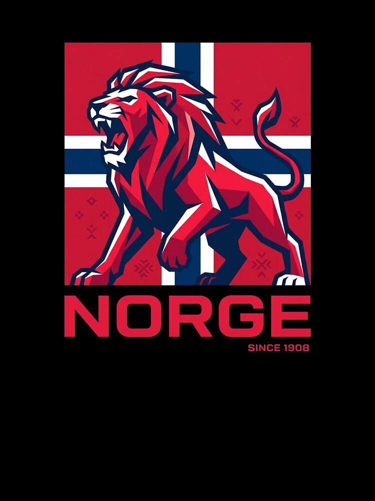 Norway Football Lions Nordic Supporters Pride by DuckOddity