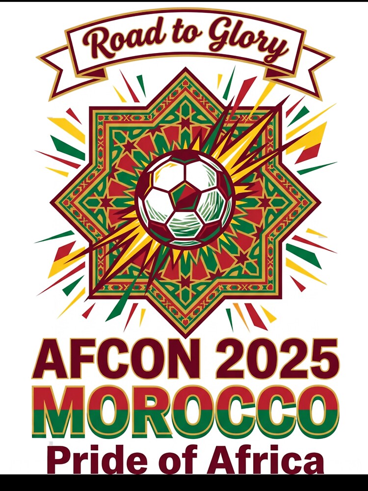 Morocco AFCON 2025 – Road to Glory | Pride of Africa Football Design by Aria_seojin