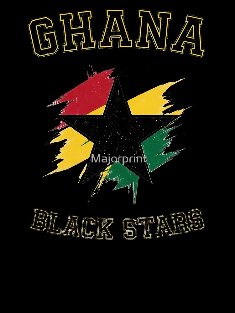 Ghana Soccer Black Star by Majorprint