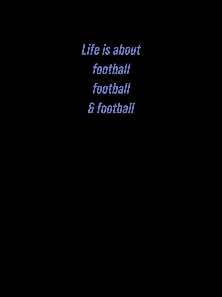 Life is about soccer, soccer, and football by Beautifutebol