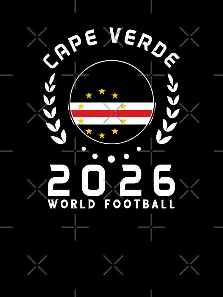 World Cup 2026 Cape Verde Football Fan Cape Verdean Supporter Gift T-Shirt_85310196 by rattiya2009