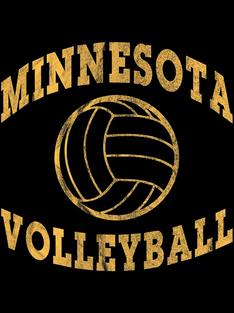 Minnesota Volleyball Classic Vintage Distressed by teeminghearing4