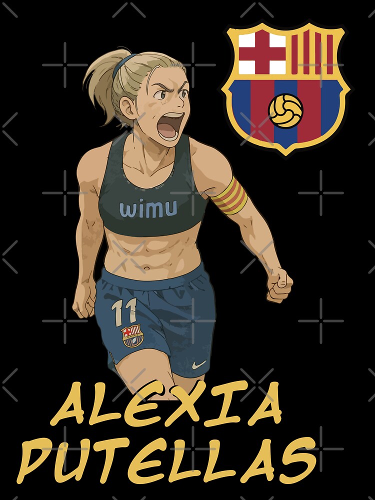 Alexia Putellas Manga Style. FC Barcelona by ocusido