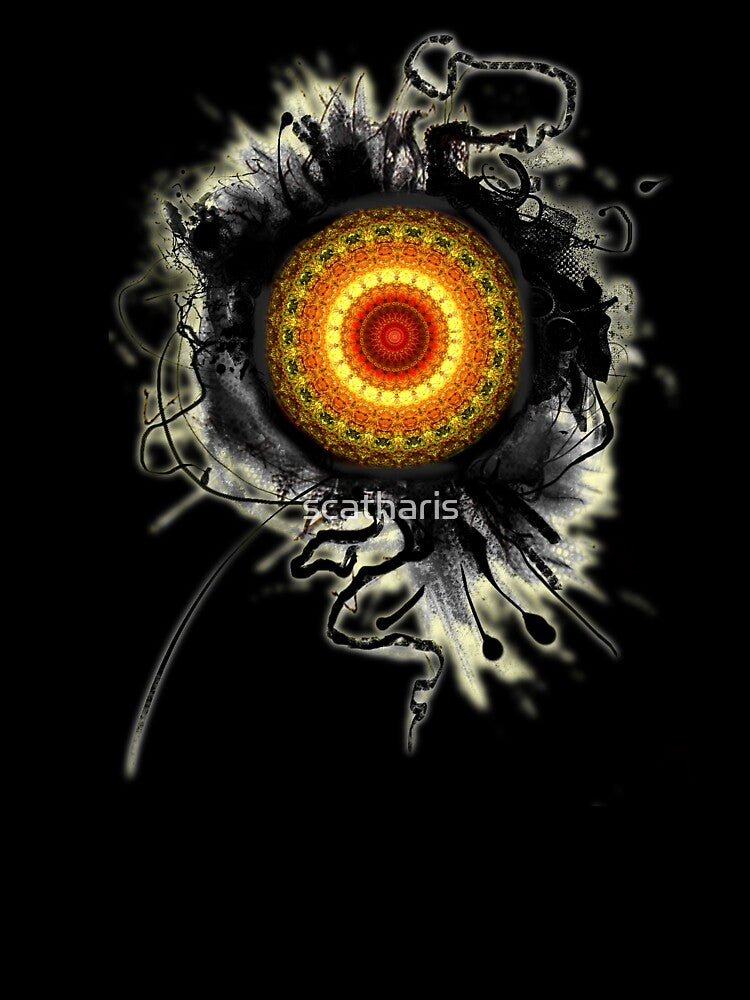 "Mandala Golden Eye" ("Silence is Golden") by scatharis