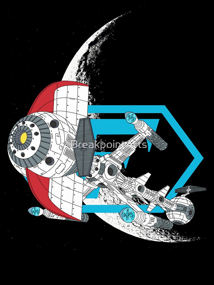 Spaceship Comet by BreakpointArts