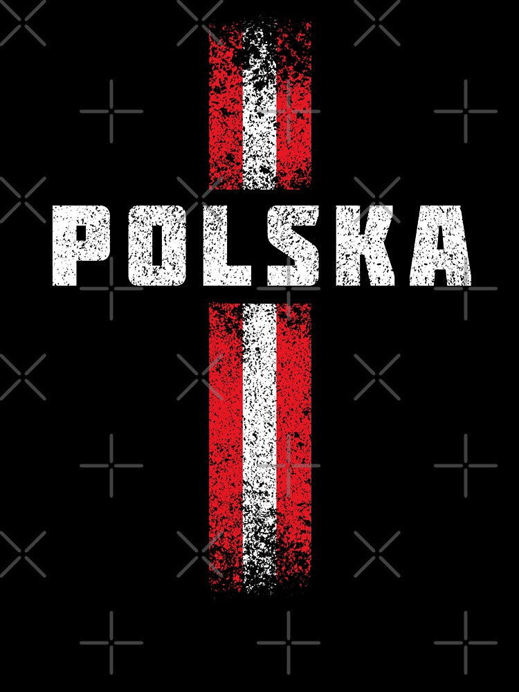 Dark Vintage Polska Soccer, Poland Football by kraftyesstonian
