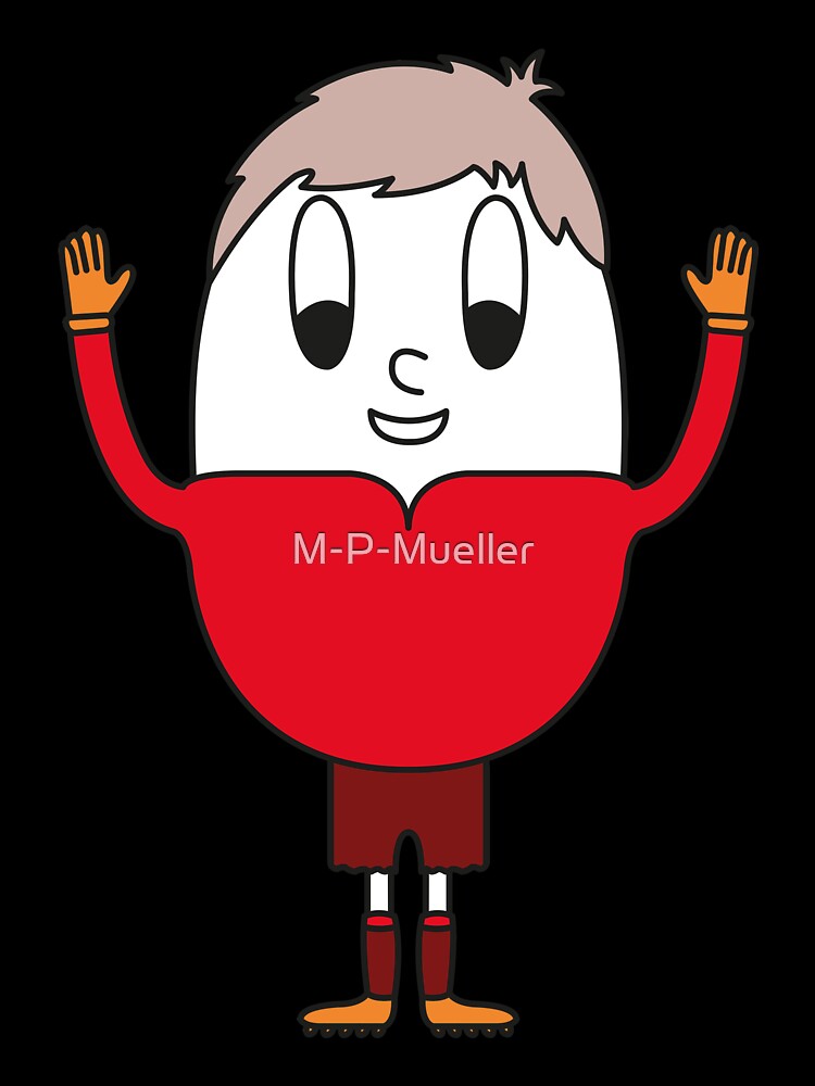 Soccer-Goalkeeper Egg by M-P-Mueller