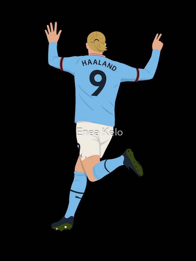 Erling Haaland Goal Celebration Sticker by Enea Kelo