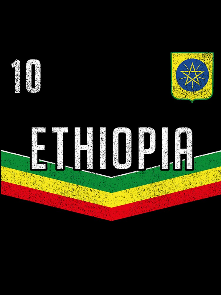 Ethiopian Soccer African Flag by ZGMdesigns