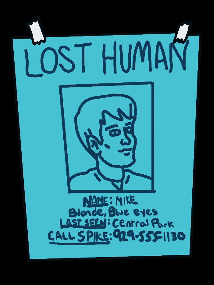 LOST HUMAN Oversized by DRFinds