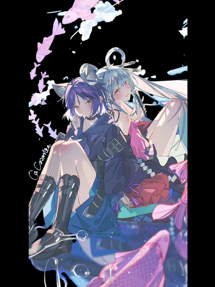 Sakayori Iroha and Runami by KomiArts