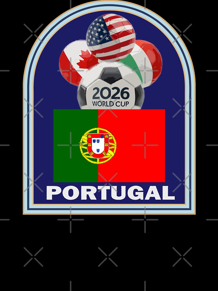 Portugal 2026 Soccer T-shirt by benchpod47