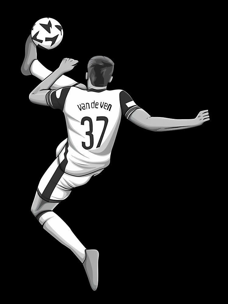 Micky Van De Ven Black And White Version by MohamCume