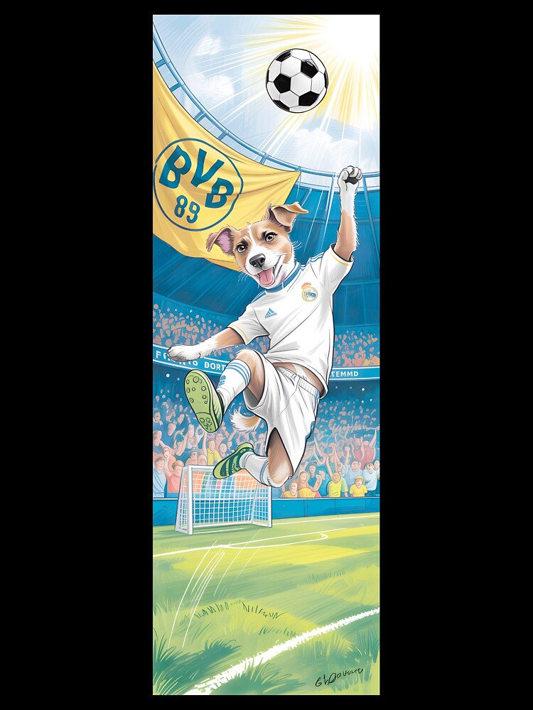 Dog'S Soccer Goal Celebration By Merch, Limited Edition by COOPERFRINK